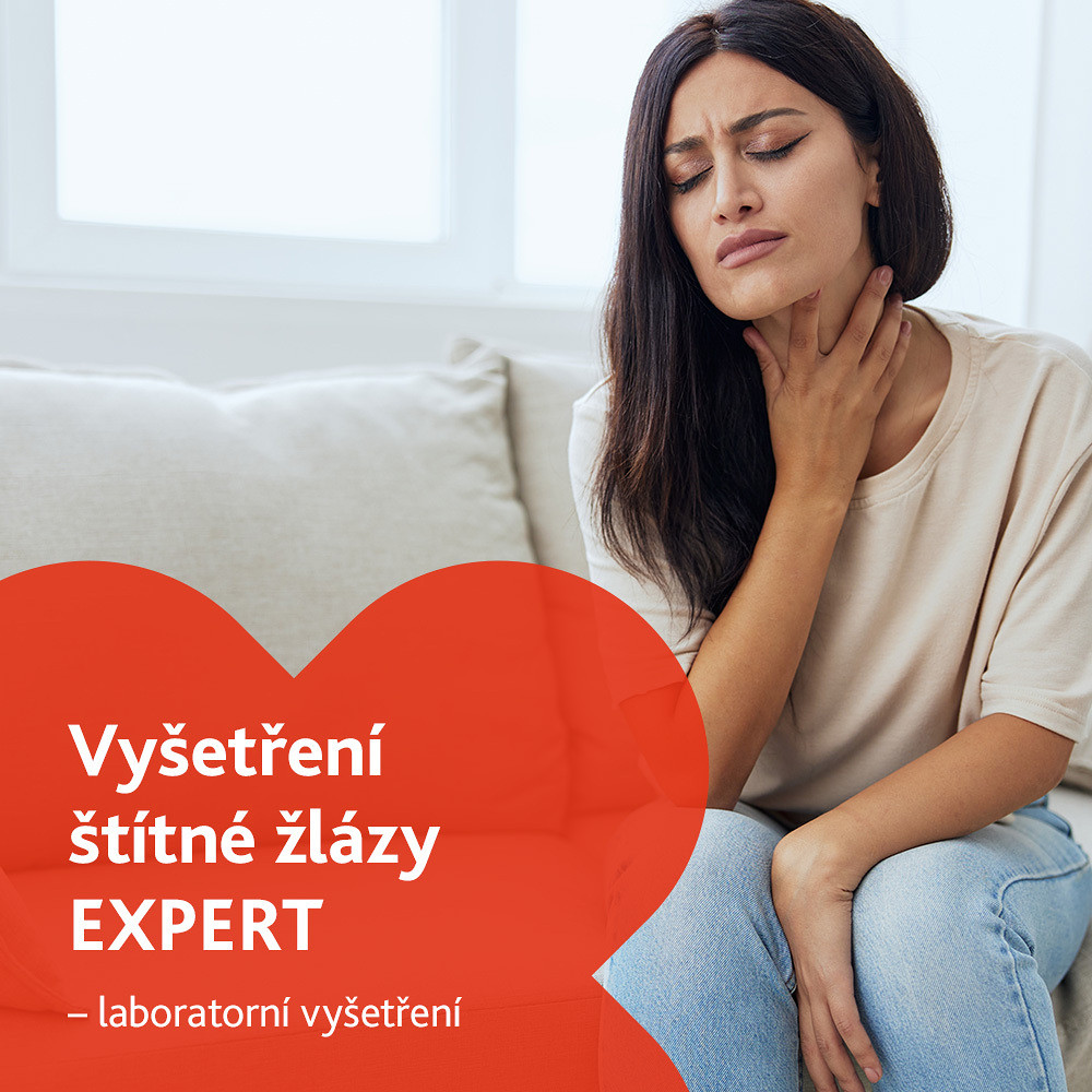 Vyšetření štítné žlázy EXPERT - laboratorní vyšetření