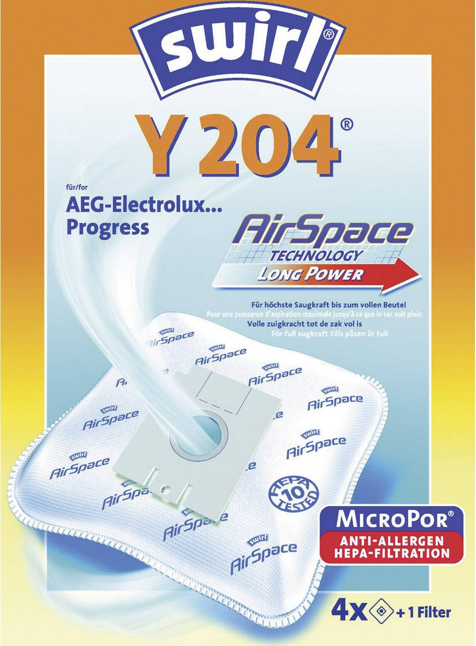 Swirl Y204 AirSpace sáčky do vysavače 4 ks
