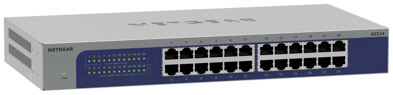 NETGEAR GS524-300EUS ethernetový switch, 24 portů, 1 GBit/s