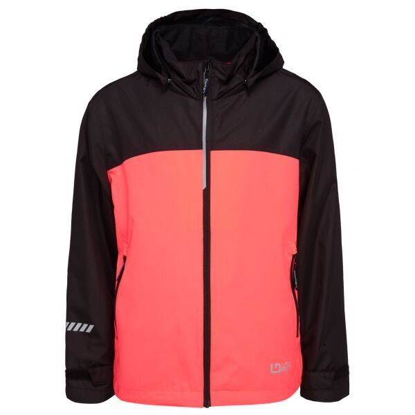 Lewro MAKYS Dívčí šusťáková bunda, černá, velikost