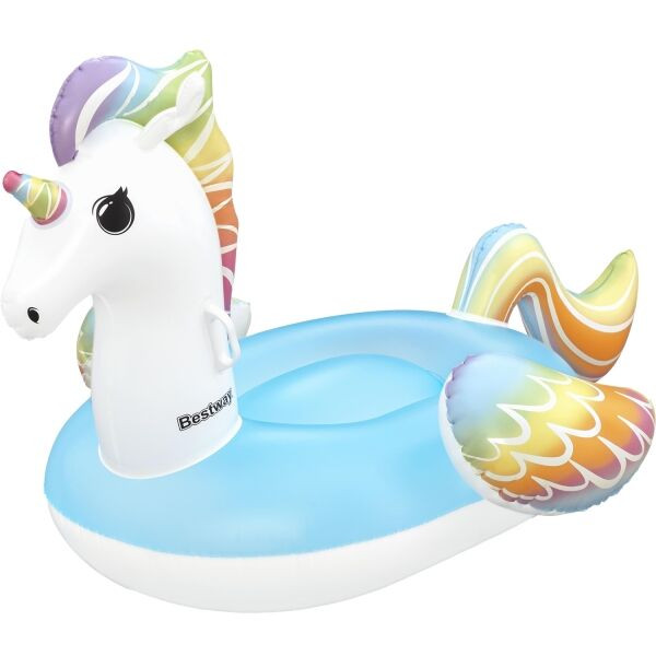 Bestway UNICORN RIDE ON Nafukovací jednorožec, bílá, velikost