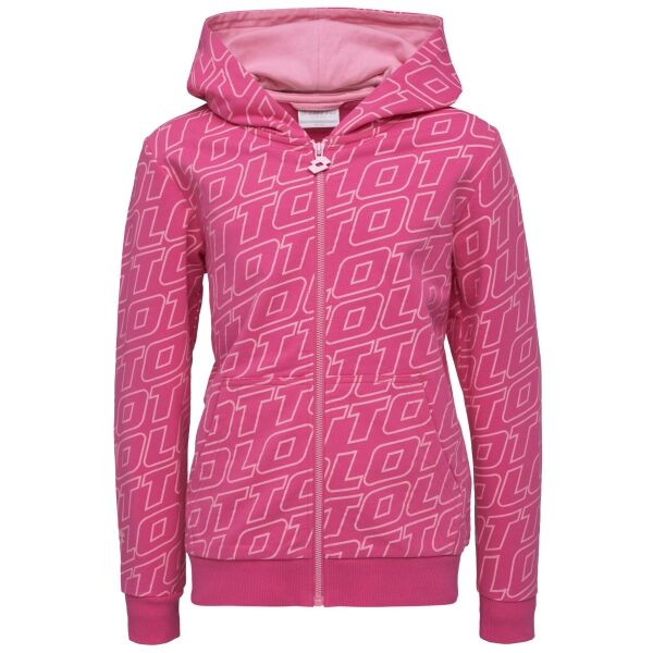 Lotto GINIA Dívčí mikina, růžová, velikost