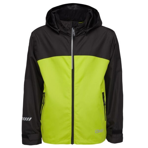 Lewro MAKYS Chlapecká šusťáková bunda, černá, velikost