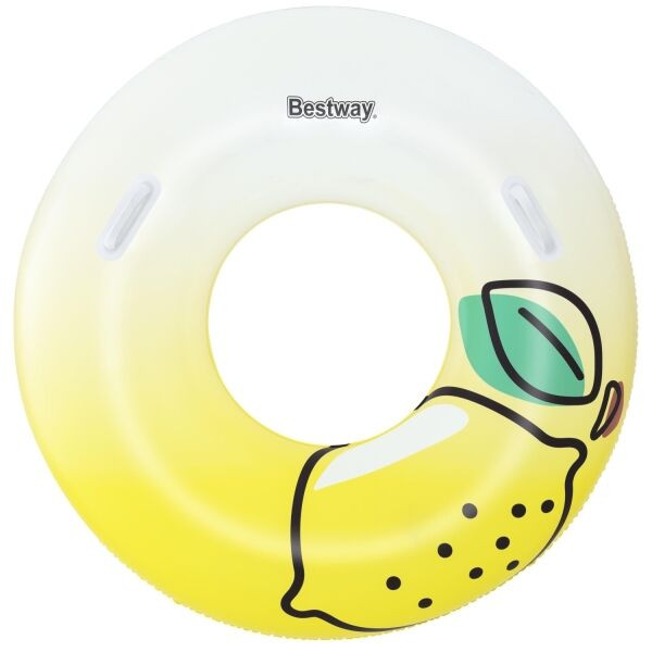 Bestway LEMON SWIM TUBE Nafukovací kruh, žlutá, velikost