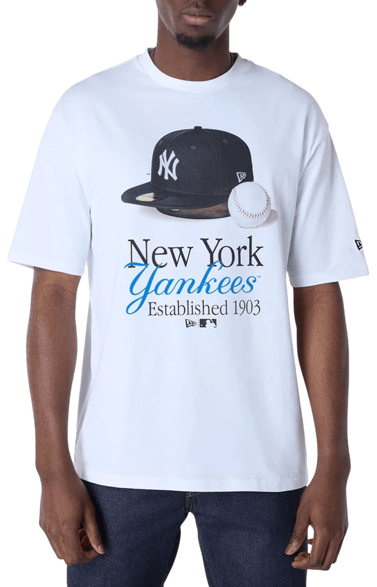 Triko New Era New Era MLB New York Yankees Script Graphic T-Shirt