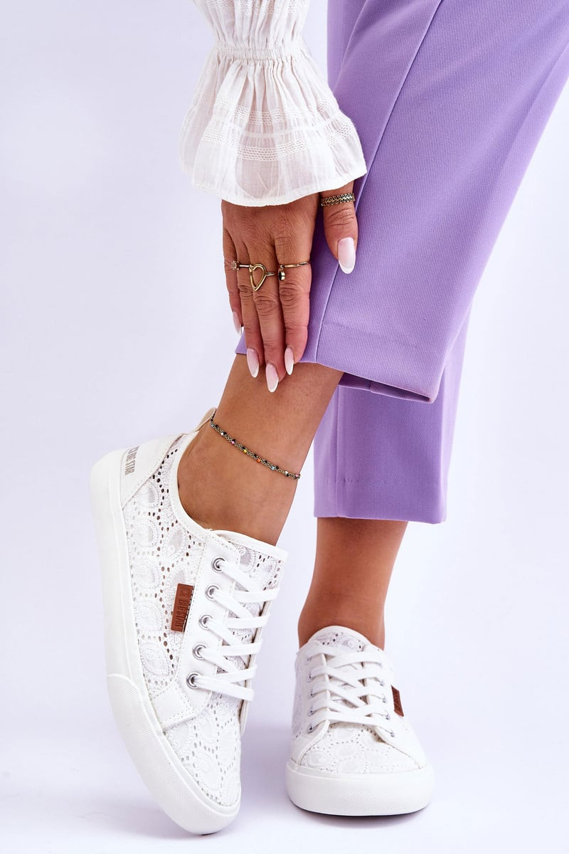 BIG STAR SHOES Dámské Krajkové Tenisky BIG STAR