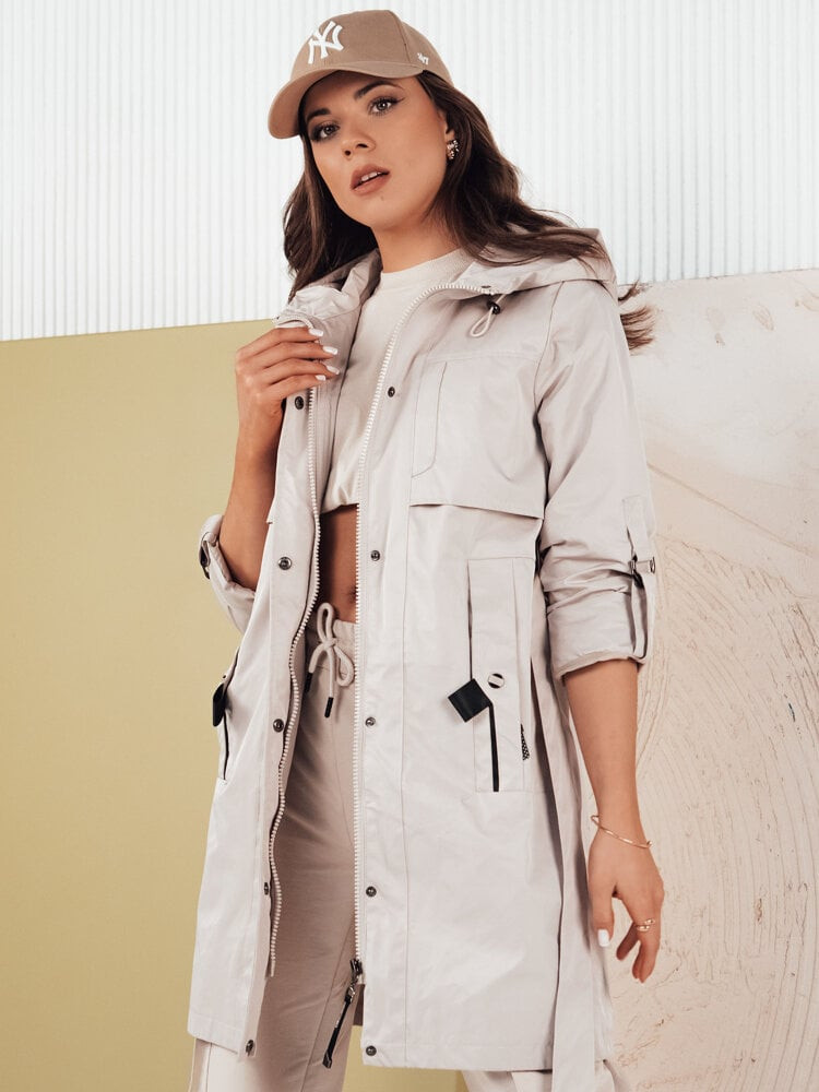 Dámská bunda parka NOLES Barva šedá DSTREET