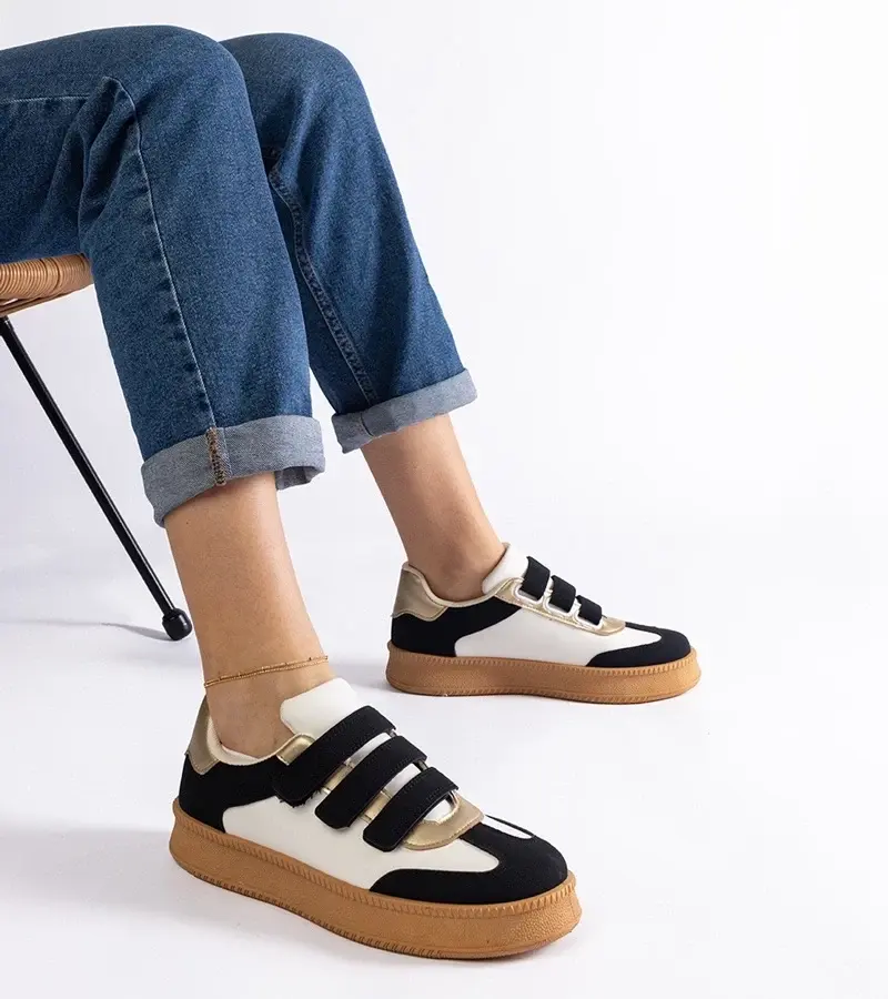 D/CEO White trainers Justar