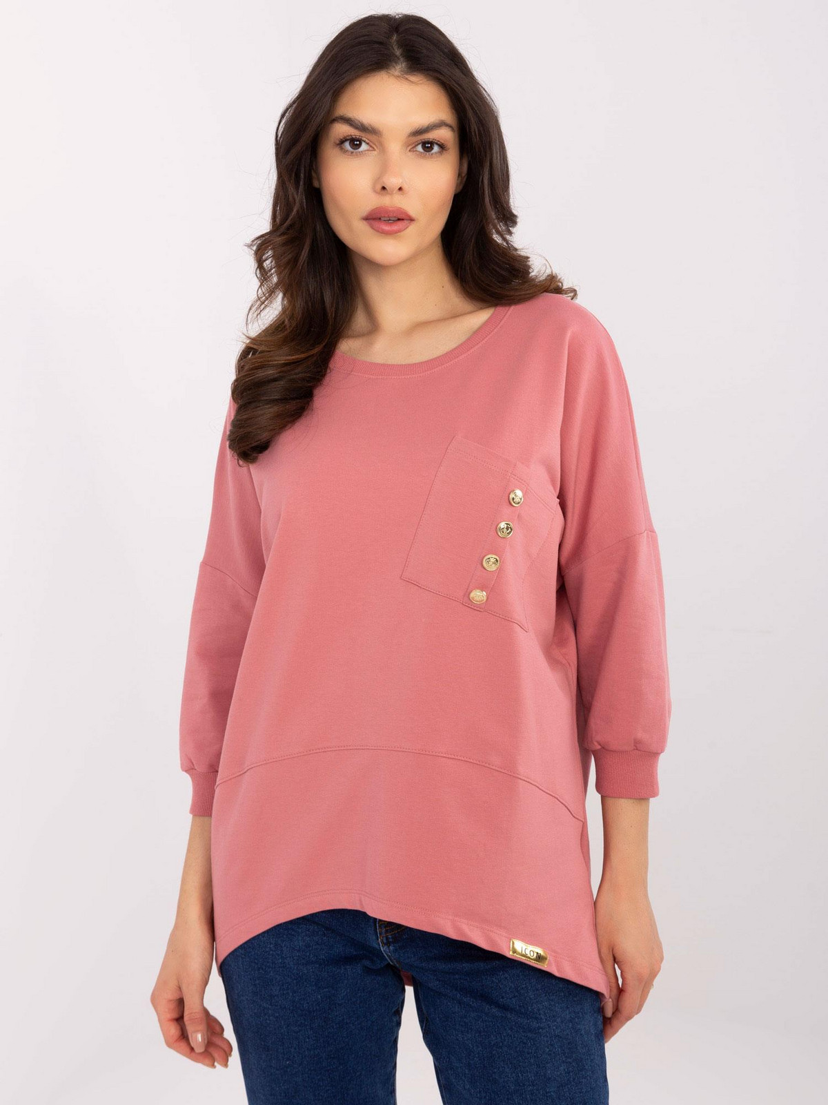Blouse-CLM-BZ-1263.49-dark pink