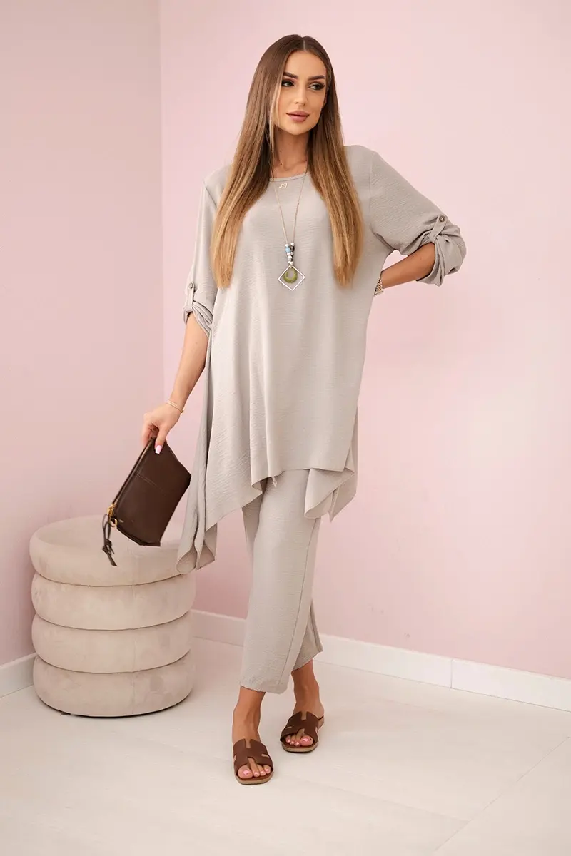 Kesi Włoski Sada halenky + kalhot s přívěskem fango