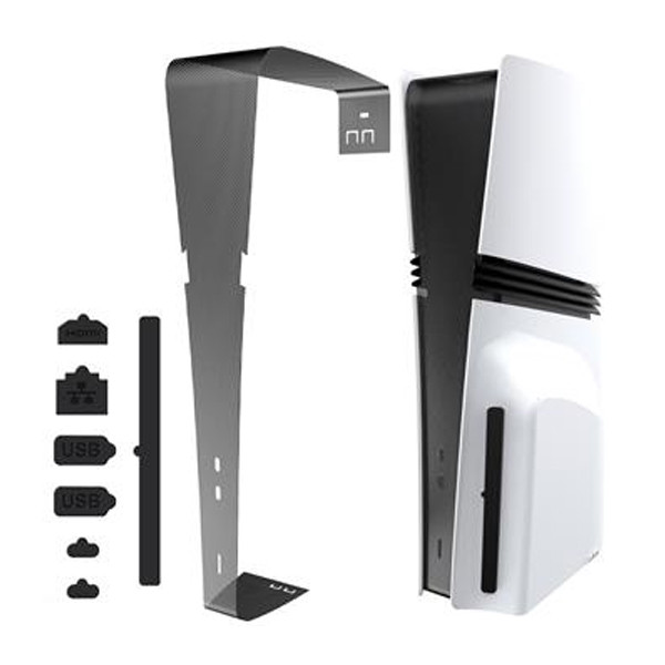 iPega P5R001 Protiprachový kryt a záslepky pro PS5 Pro, Black