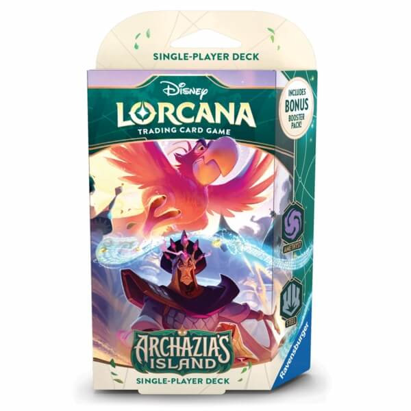 Disney Lorcana TCG: Archazia's Island - Starter Deck - Amethyst a Steel