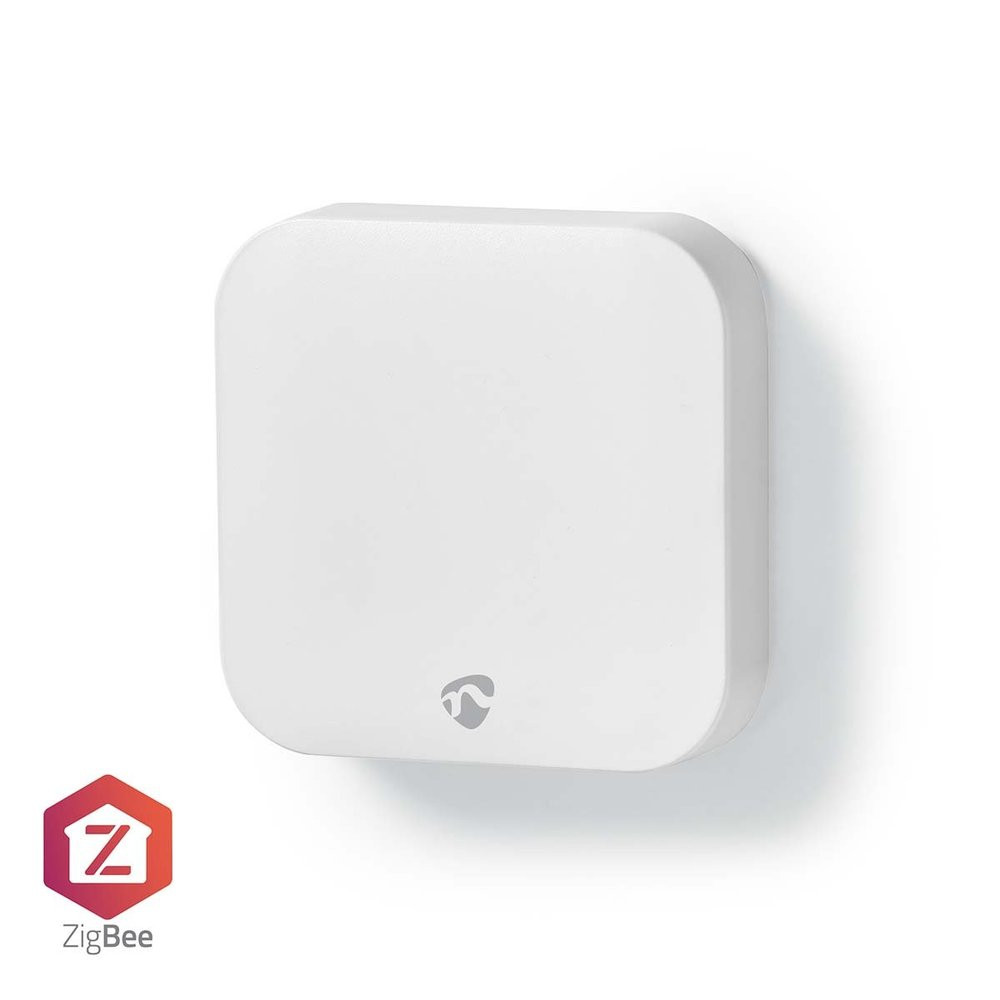 Nedis ZBWS10WT - SmartLife nástěnný vypínač | Zigbee 3.0 | Nástěnný Držák | Android / IOS | Plast | Bílá