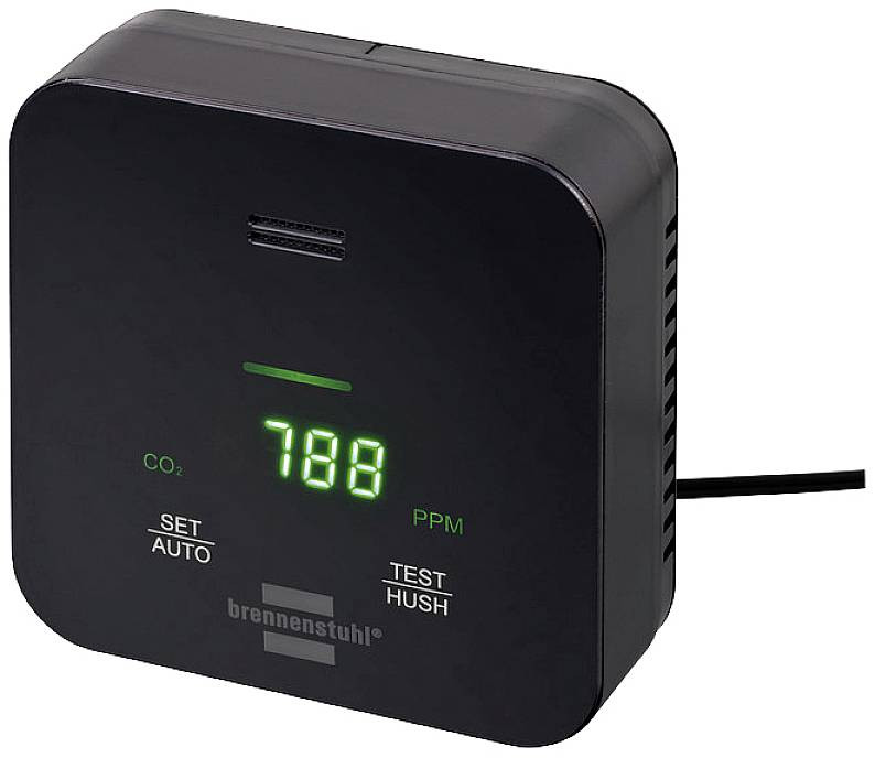 Brennenstuhl C2M L 4050 měřič oxidu uhličitého (CO2)