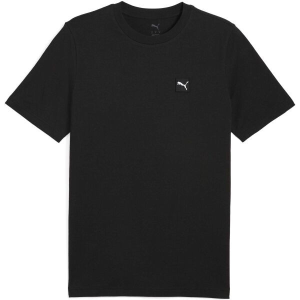 Puma ESSENTIALS ELEVATED TEE Pánské triko, černá, velikost