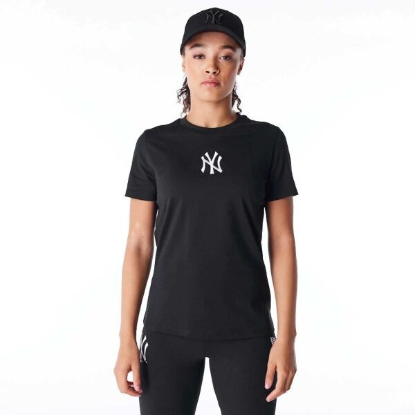 New Era WMNS MLB LE REGULAR TEE NEYYAN Dámské triko, černá, velikost