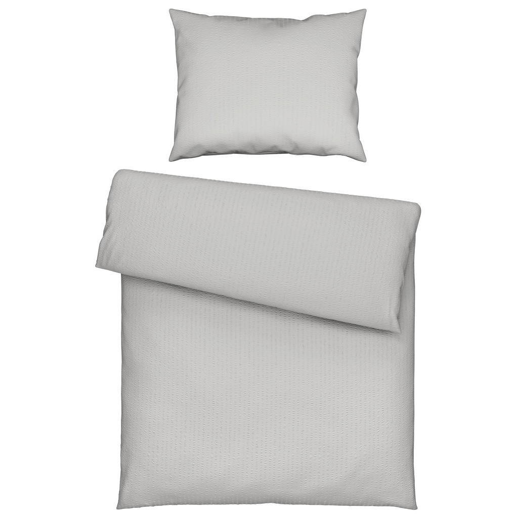 Esposa POVLEČENÍ, krep, šedá, 140/220 cm