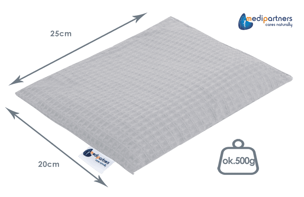 Medi Partners Thermofor with cherry seeds (Wafel) - Gray