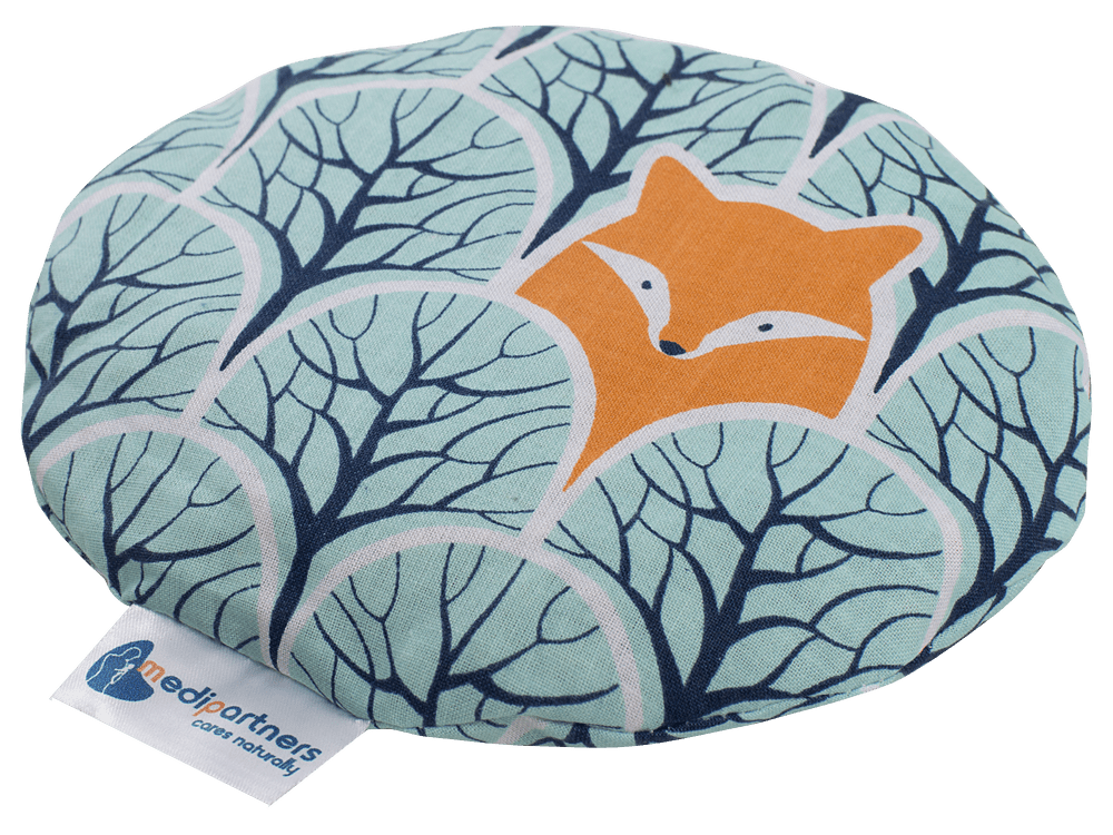 Medi Partners Cherry kernel thermophore for children - Raccoon in the forest