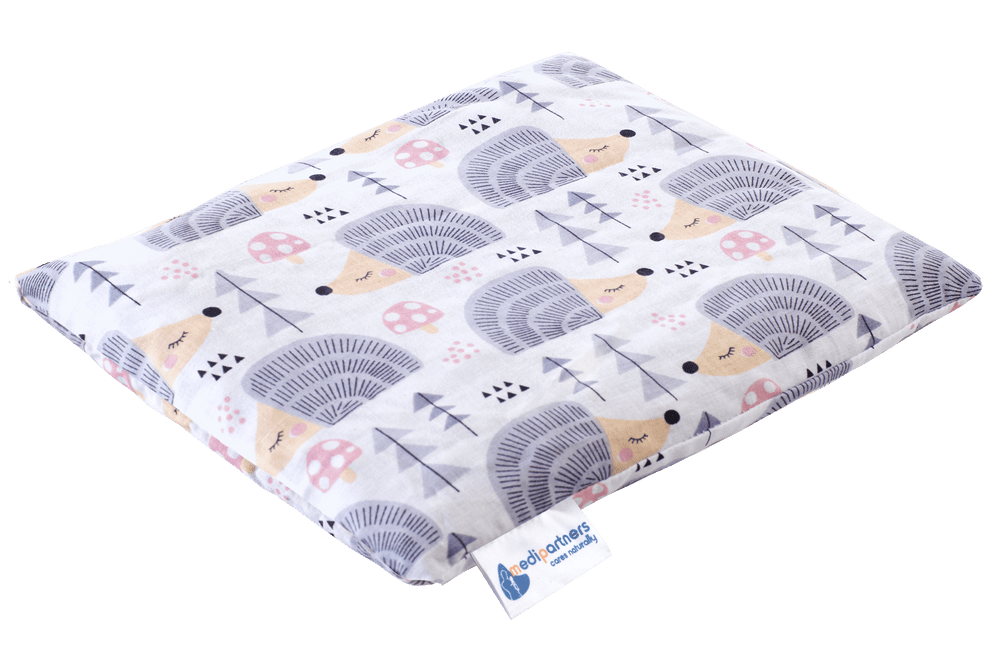 Medi Partners Thermofor with cherry seeds - Grey hedgehogs