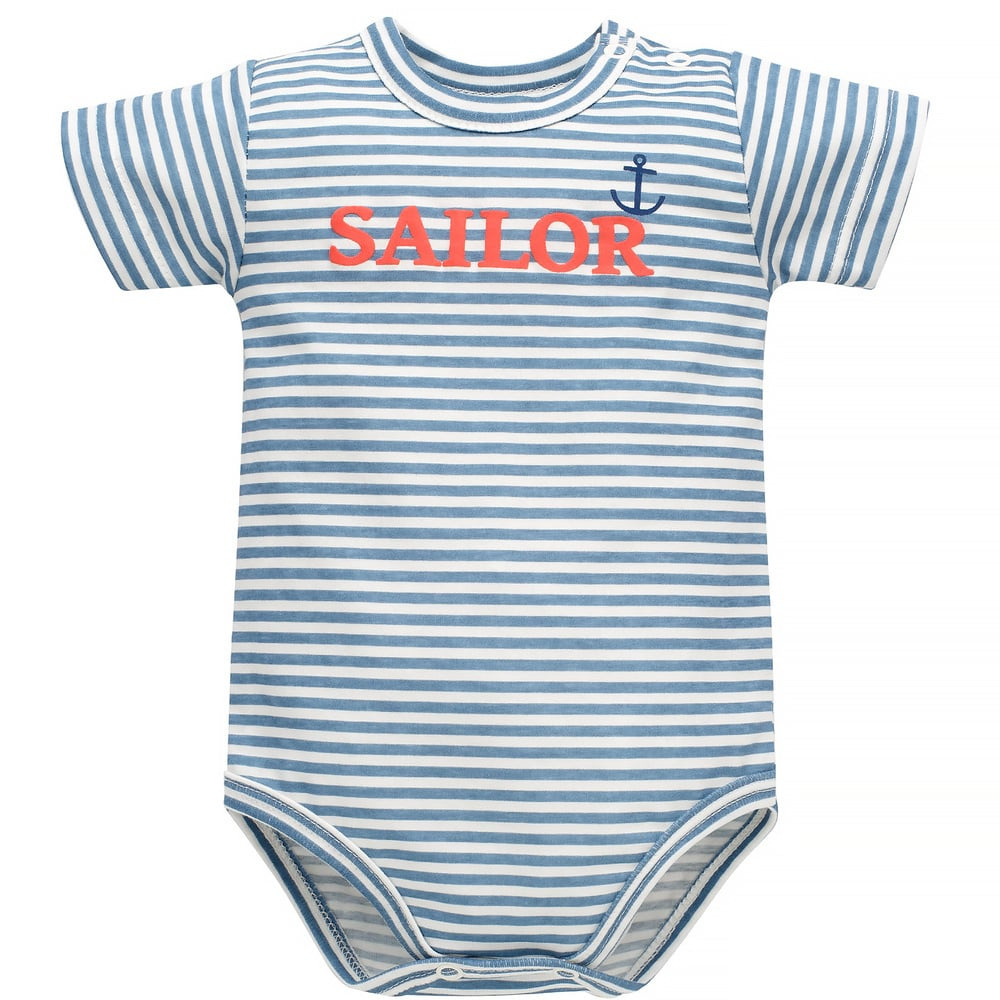 Pinokio Bodysuit Short Sleeve Sailor