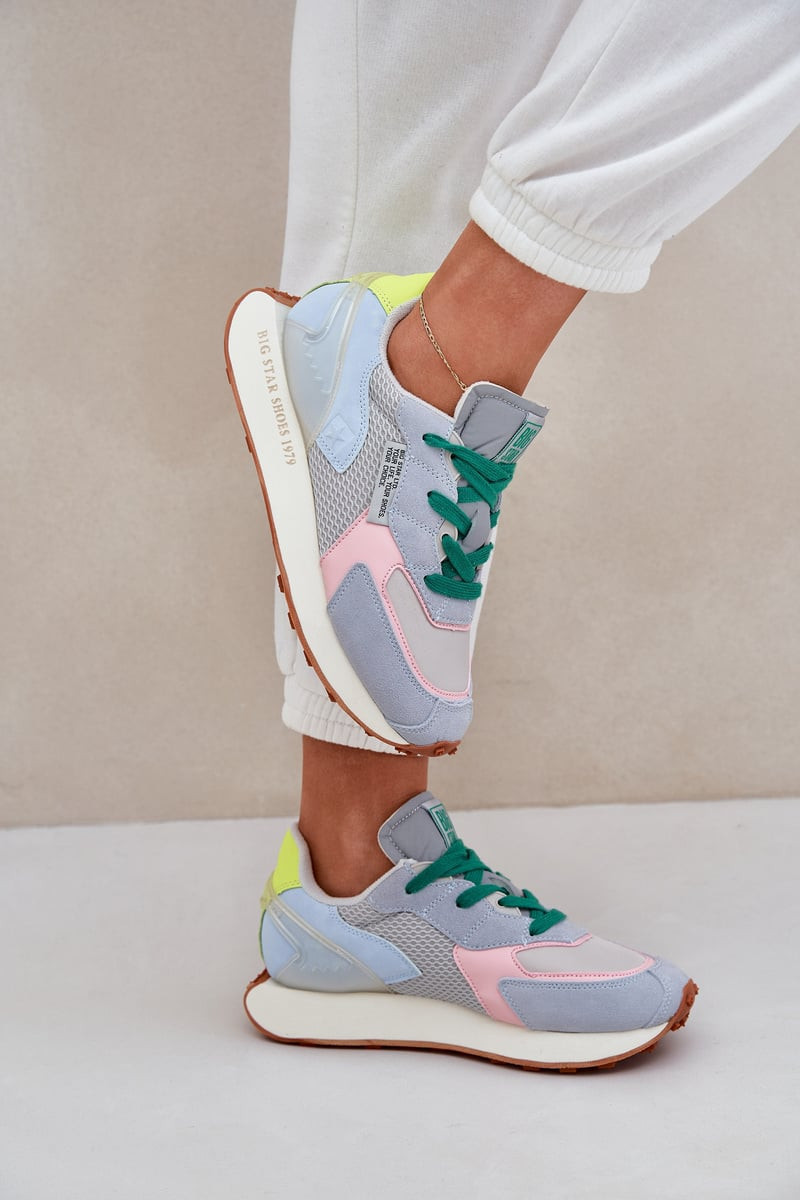 BIG STAR SHOES Dámské tenisky na platformě Memory Foam System Big Star