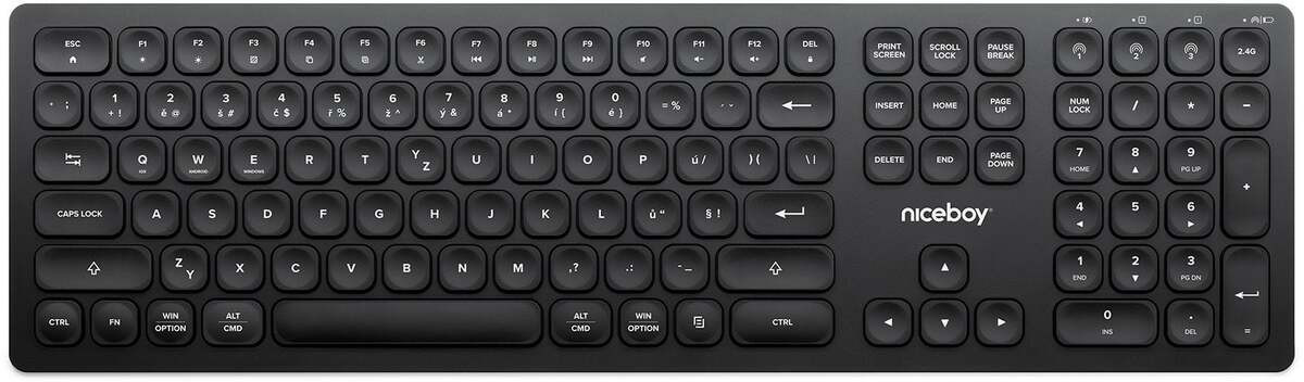 Niceboy OFFICE K30 Black, 930772