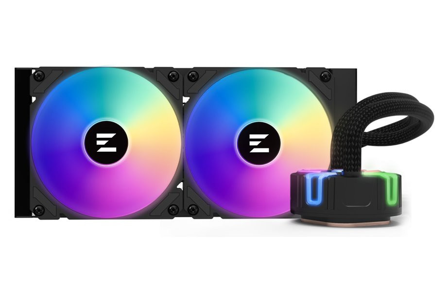 Zalman vodní chladič Reserator5 Z24 ARGB / 240 mm ARGB / ZE1225ASHx2 / černý, Reserator5 Z24 ARGB Black