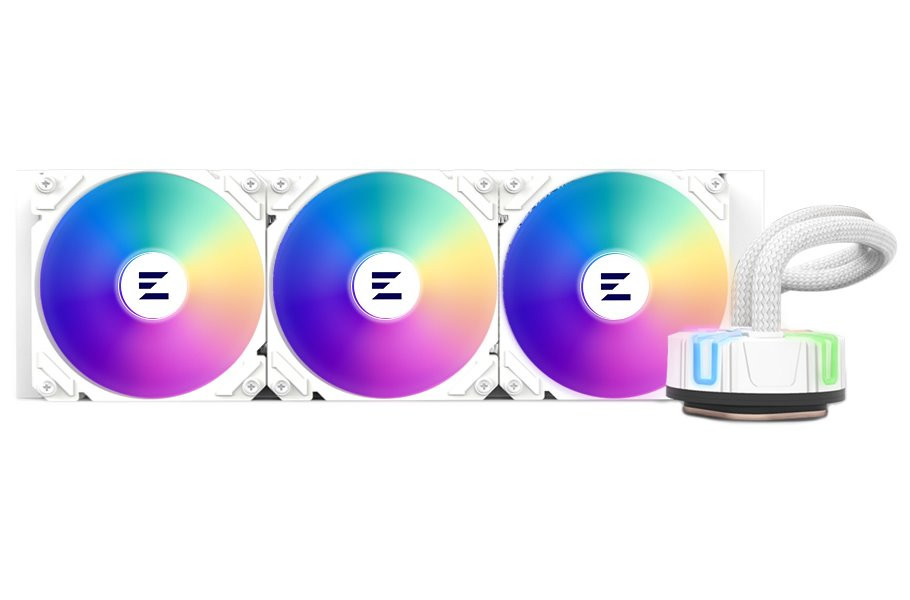 Zalman vodní chladič Reserator5 Z36 ARGB / 360 mm ARGB/ ZE1225ASHx2 / bílý, Reserator5 Z36 ARGB White