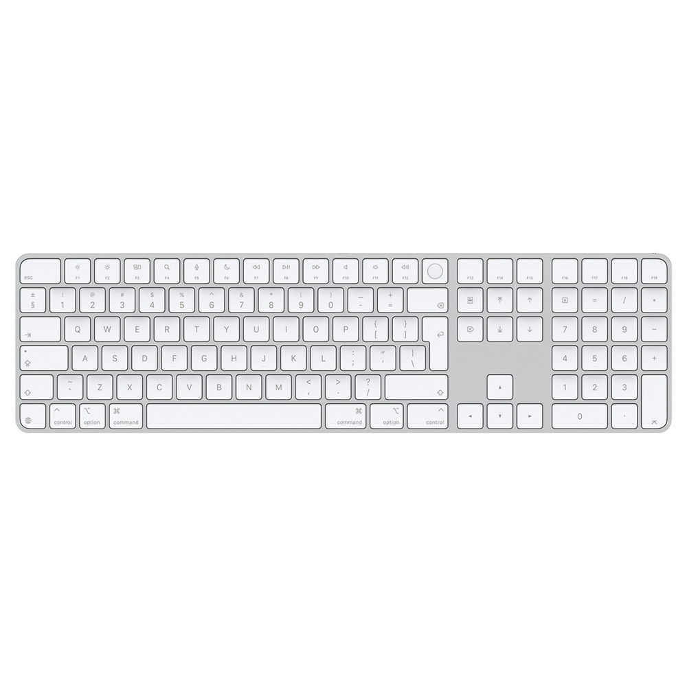 Apple Magic Keyboard Touch ID NumPad White IE, mxk73z/a