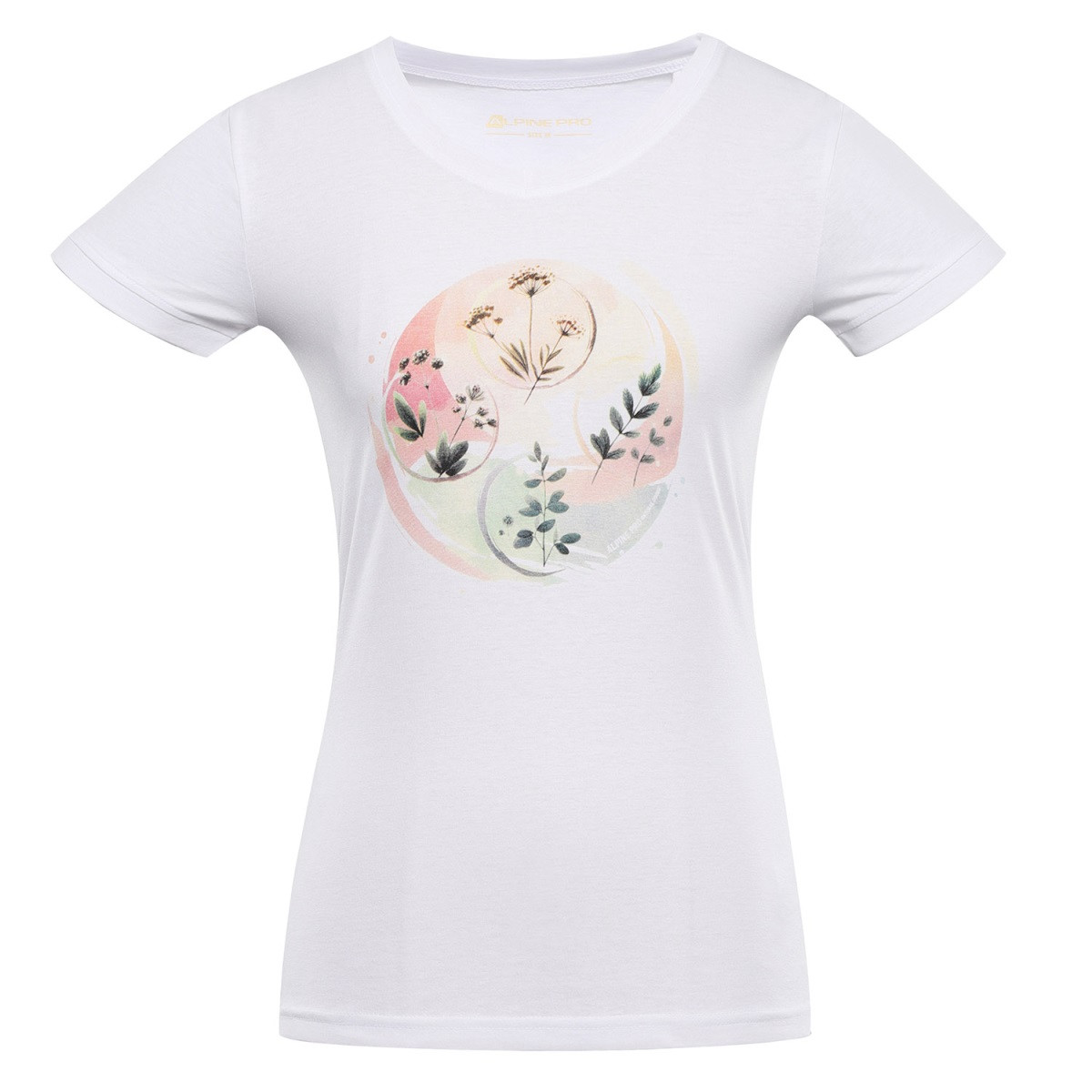 Dámské rychloschnoucí triko s cool dry alpine pro nega 2 bílá xs