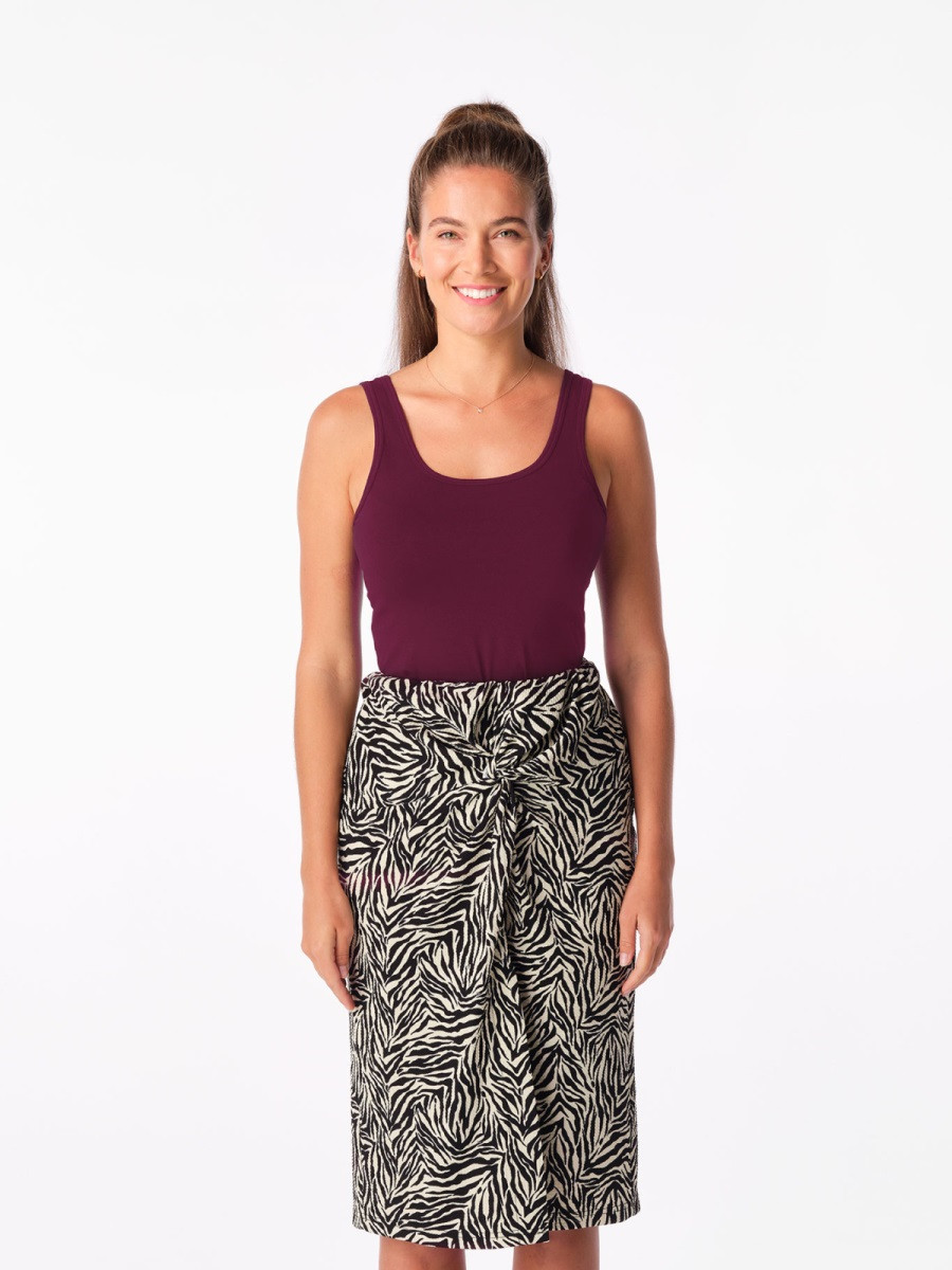 Dámské tílko cityzen celle bordó 42