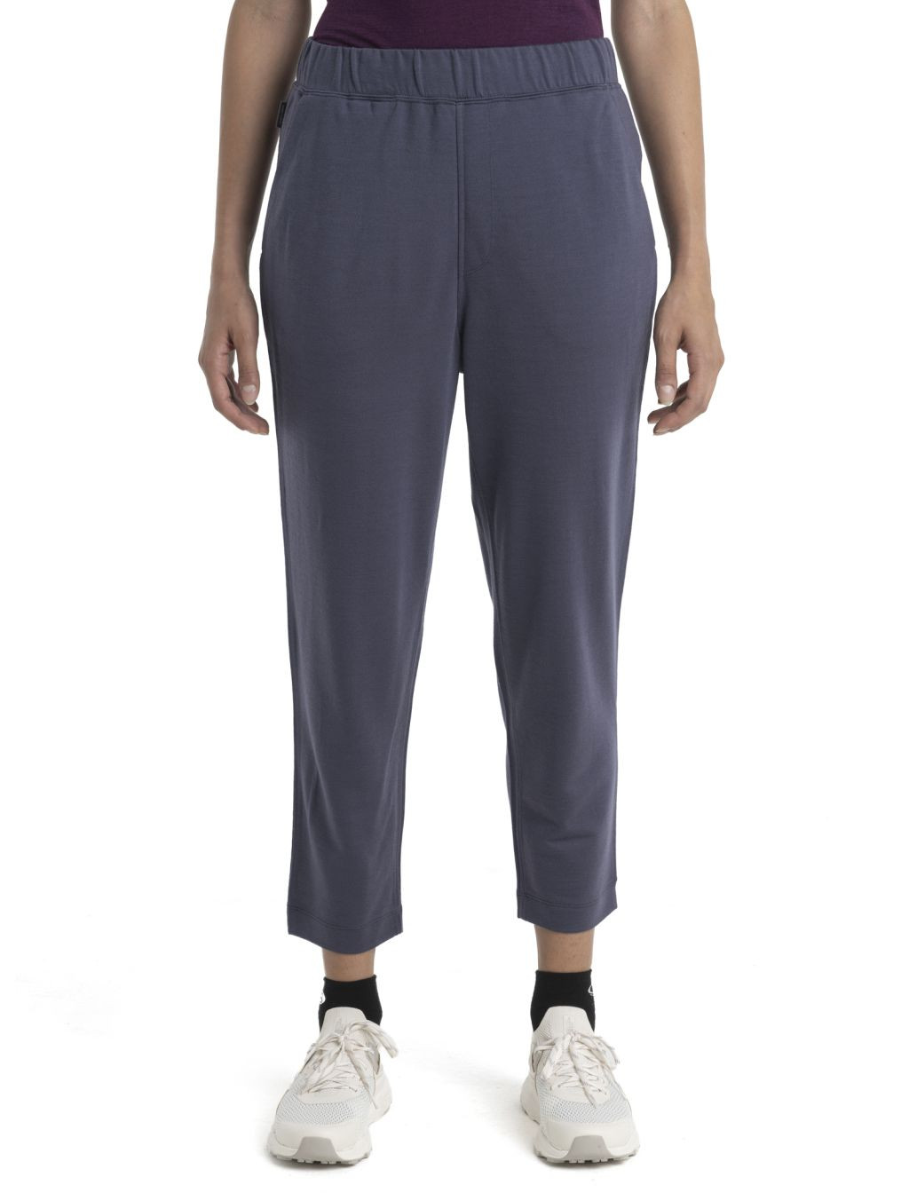 Dámské merino kalhoty ICEBREAKER Wmns Crush II Ankle Pants, Graphite velikost: M