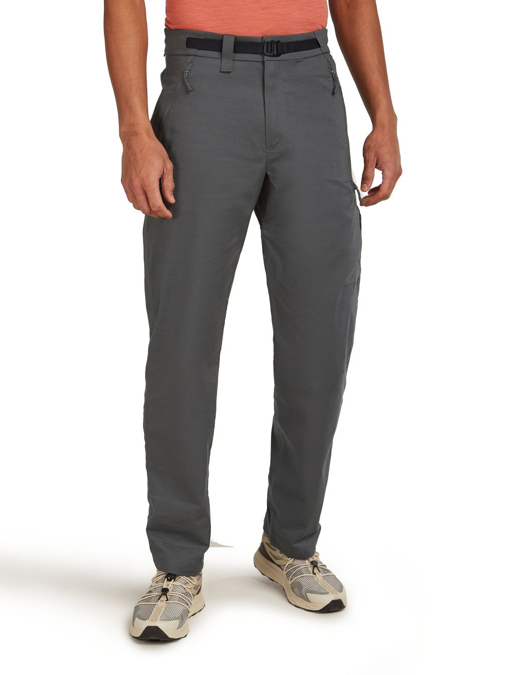 ICEBREAKER Mens Mer Elevation Stretch Pants, Obsidian (vzorek) velikost: 32