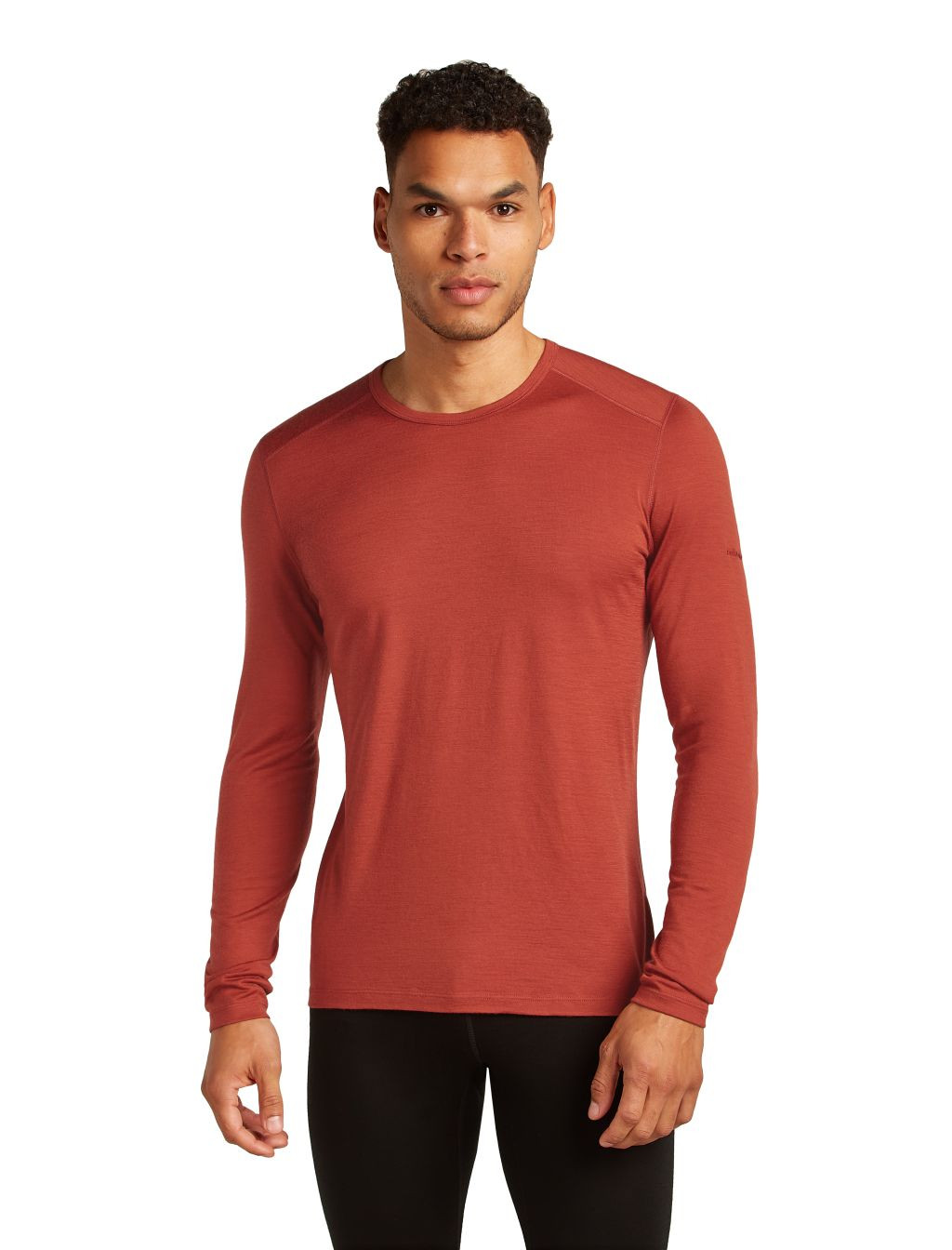 ICEBREAKER M 200 Oasis LS Crewe, Jasper velikost: L