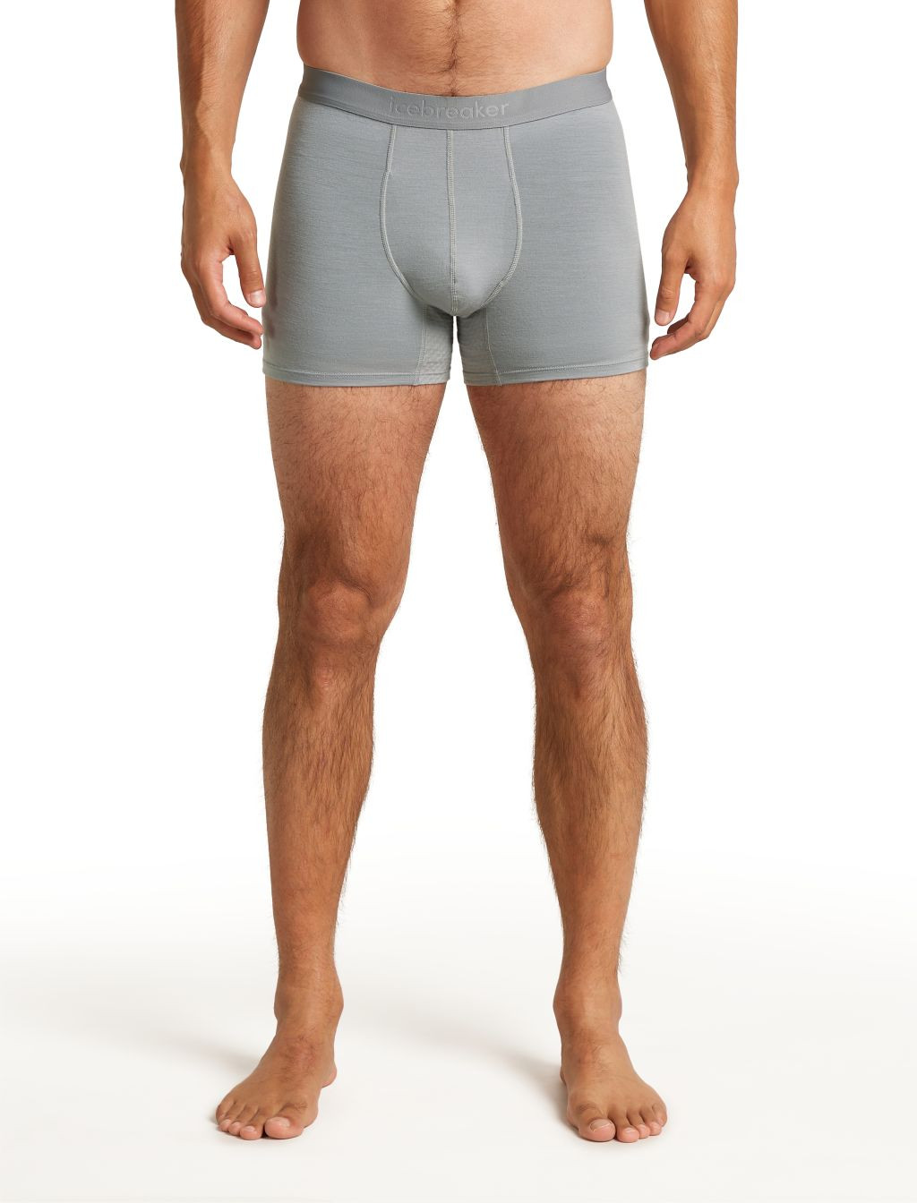 ICEBREAKER M 125 ZoneKnit Boxers, Alloy velikost: L