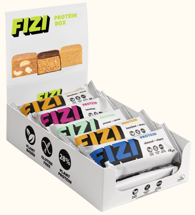 Sergio Fizi Protein box 10 ks 450 g