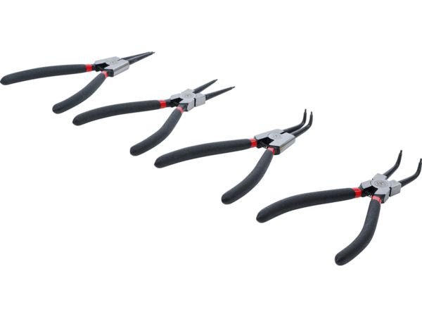 BGS Technic BGS 52100 Sada kleští na rozpěrné kroužky | 175 mm | 4dílná