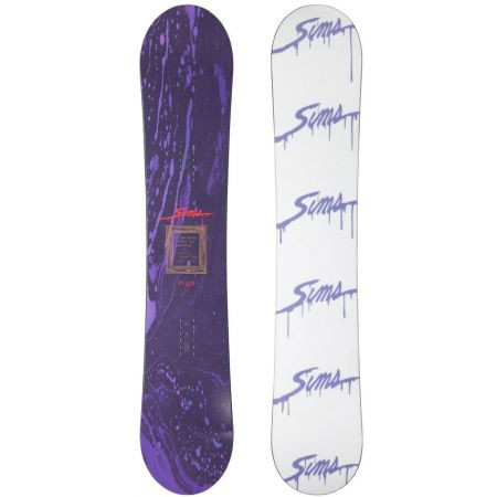 Snowboard Sims Fluid Purple Wms - Fialová - 142