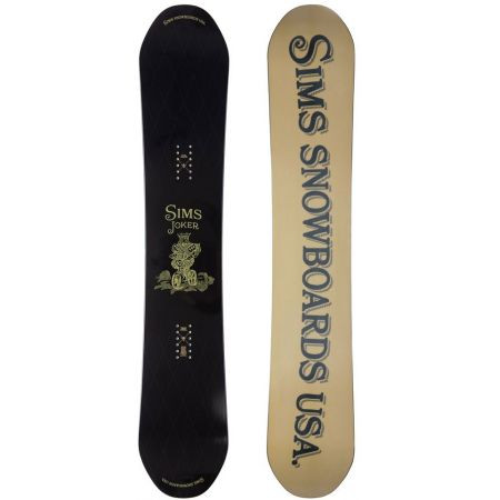 Snowboard Sims Joker Black - Černá - 154