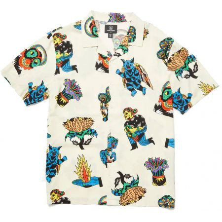 Košile Volcom Bob Mollema S/S - Bílá - L