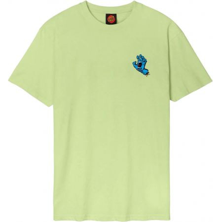 Triko Santa Cruz Screaming Hand Chest - Zelená - Xl