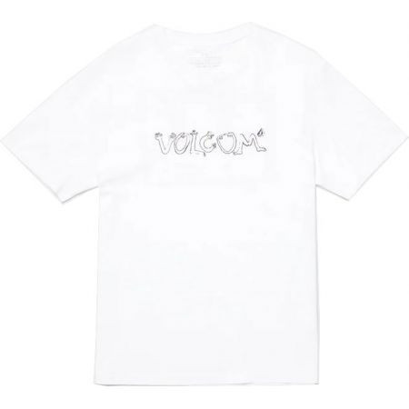 Triko Volcom Crazybal S/S - Bílá - L