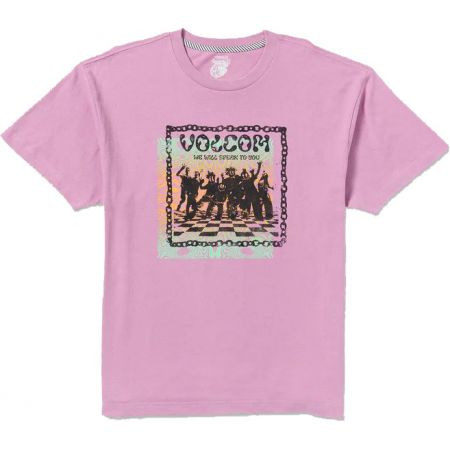 Triko Volcom Filip Rygalski S/S - Růžová - L