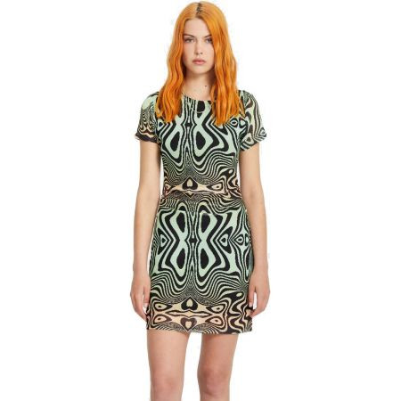 Šaty Volcom Filip Rygalski - Zelená - L