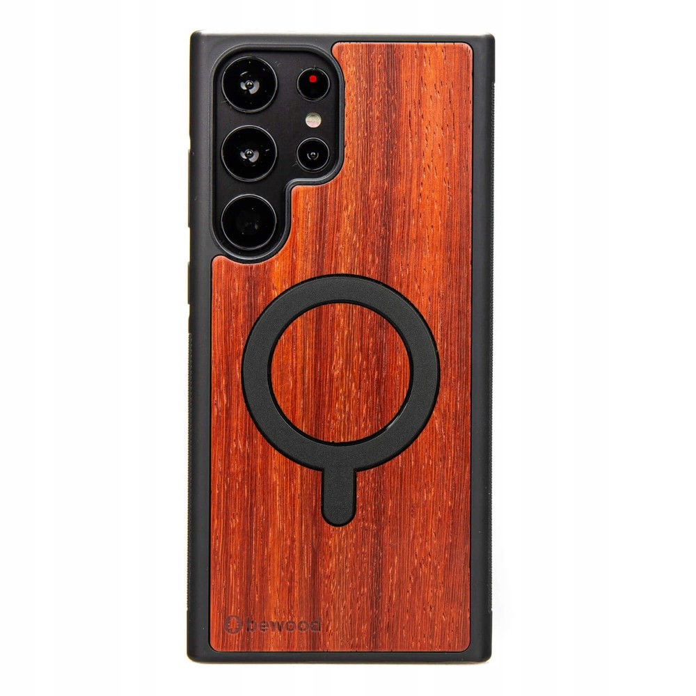 Dřevěné Pouzdro Bewood pro Samsung Galaxy S25 Ultra Padouk s MagSafe