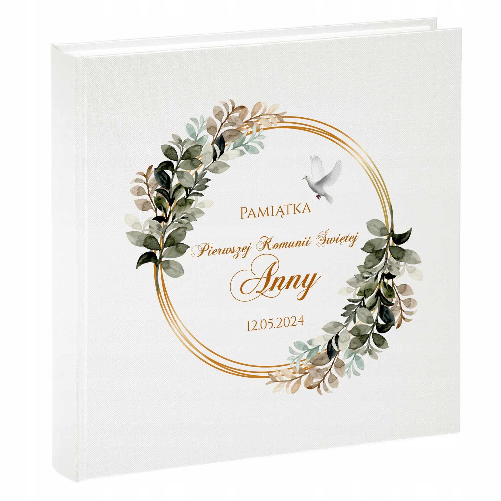 Fotoalbum První Svaté Přijímání Váš Potisk dárek na přijímání Goldbuch