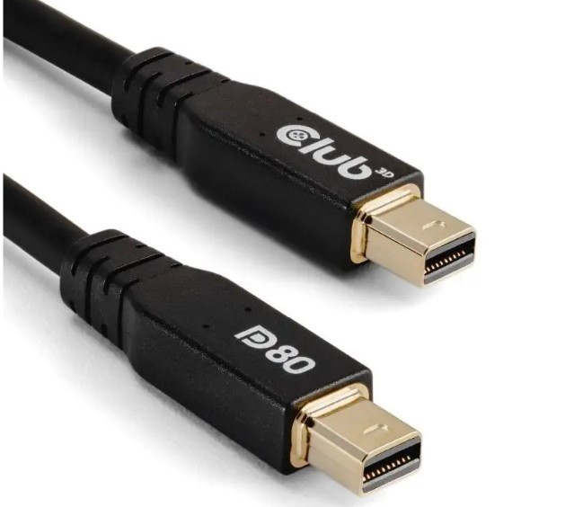 Club 3D MiniDisplayPort 2.1 10K60Hz DSC1.2 UHBR10 1m (CAC-1165)