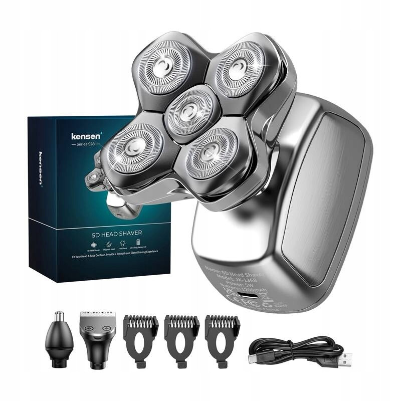 Bezdrátový zastřihovač Holicí Strojek na tělo Kensen 6d 05-kgtj41-10a S příslušenstvím