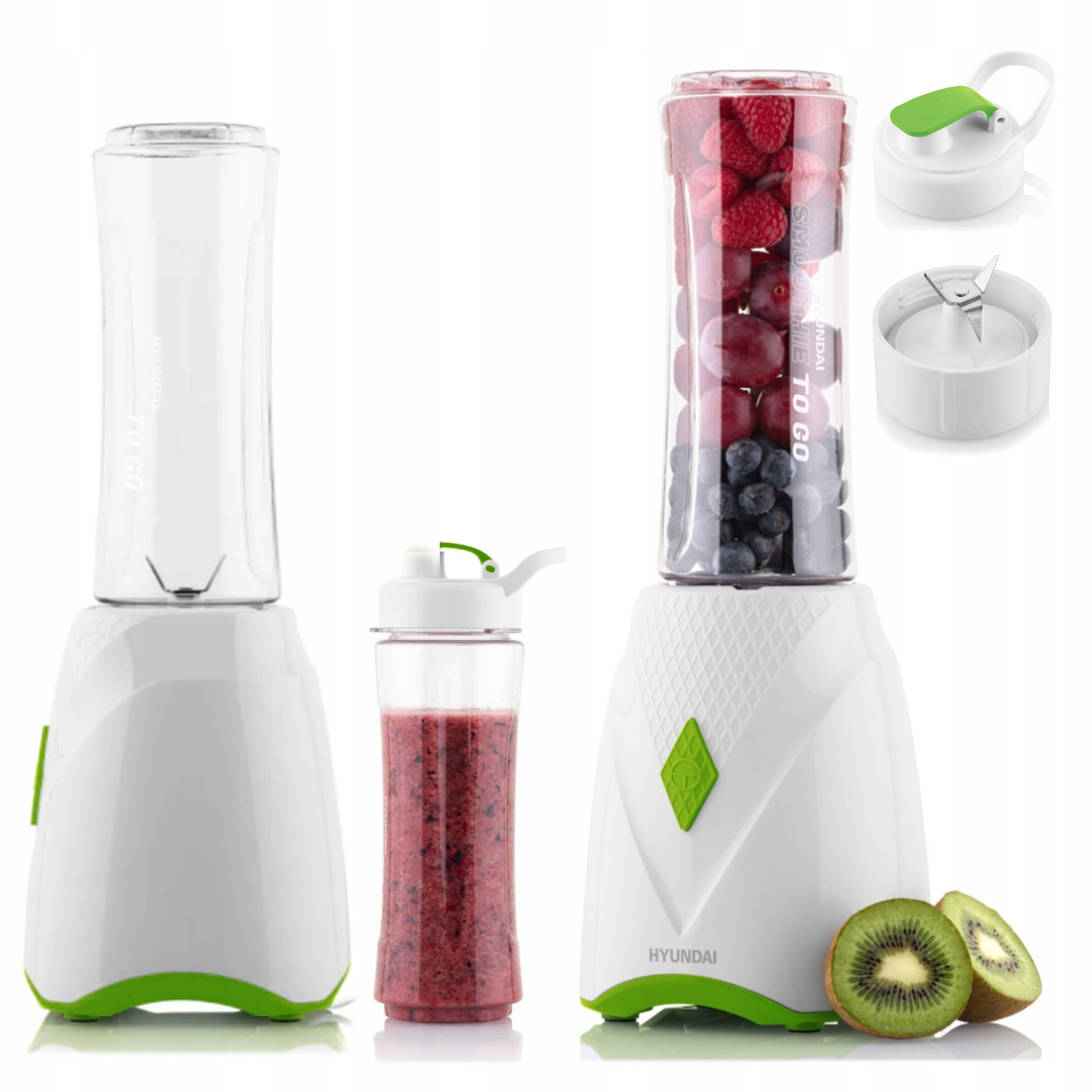 Stolní mixér na smoothie 300W To Go lahev na pití láhev silný koktejl 2v1